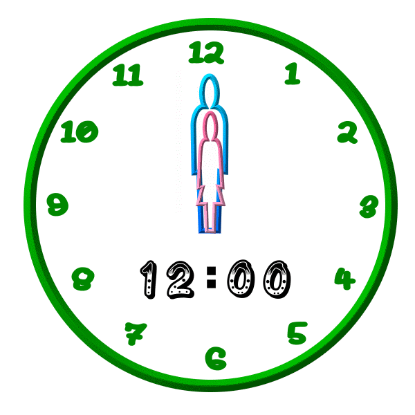 free animated clipart of clocks - photo #43