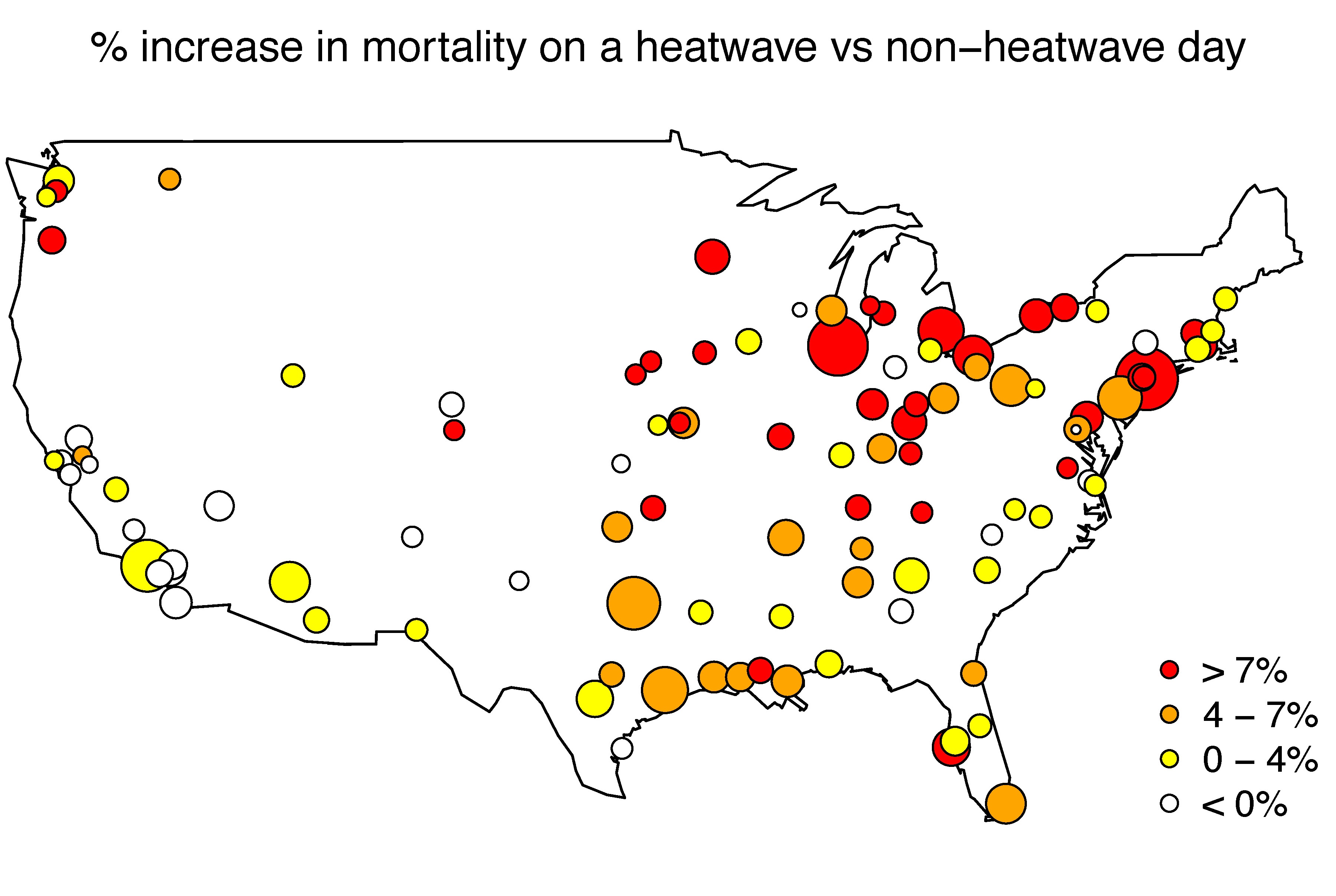 heat wave effects map